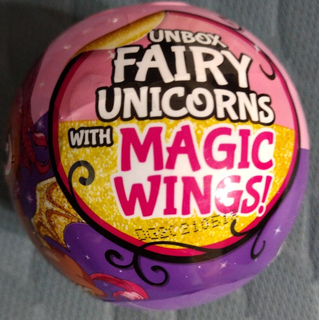 5 Surprise Fairy Unicorn Squad Mystery Ball NWT